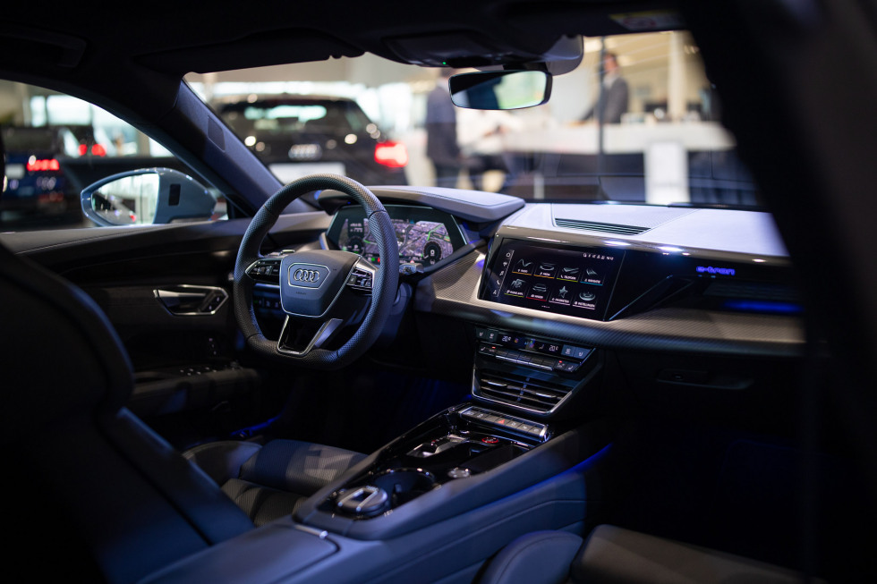 Audi e-tron GT 2022 interieur-9