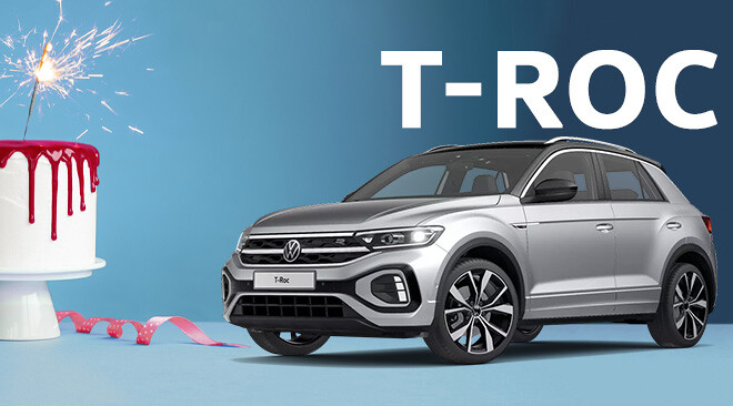 T-ROC 75 jaar vw actie