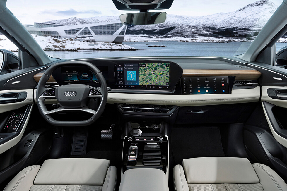 Tekst media Audi Q6 e-tron interieur