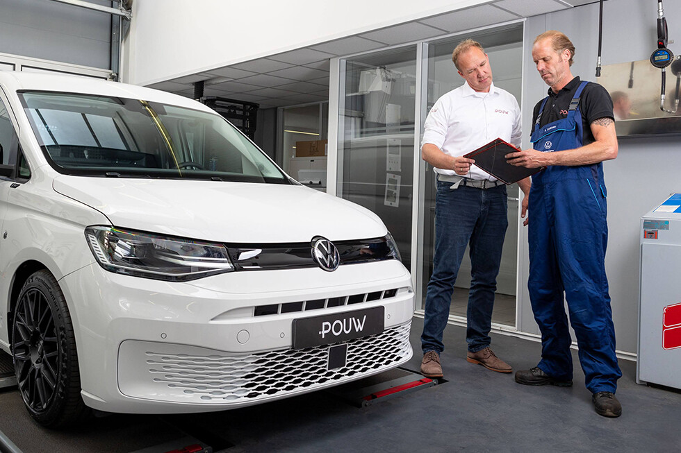 Volkswagen Bedrijfswagens Onderhoudscontract bij Pouw2