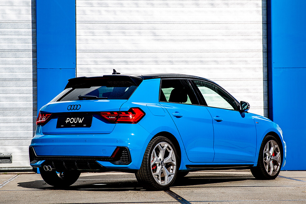 Audi A1 sportback achterkant - Tekst & media