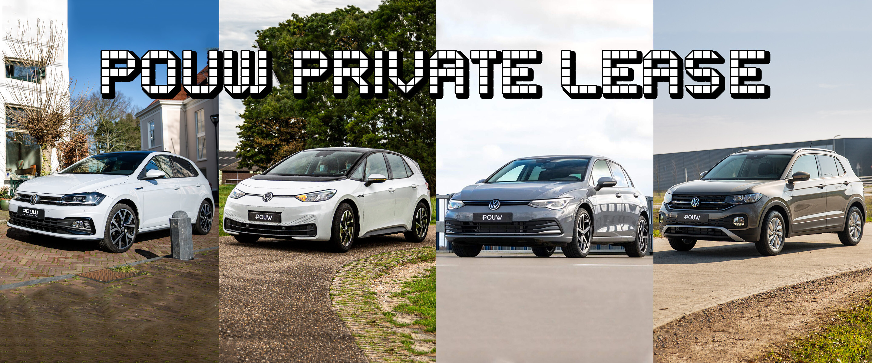 Private lease - Banner algemeen VW