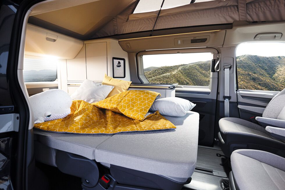Volkswagen California CONCEPT camper blikt vooruit