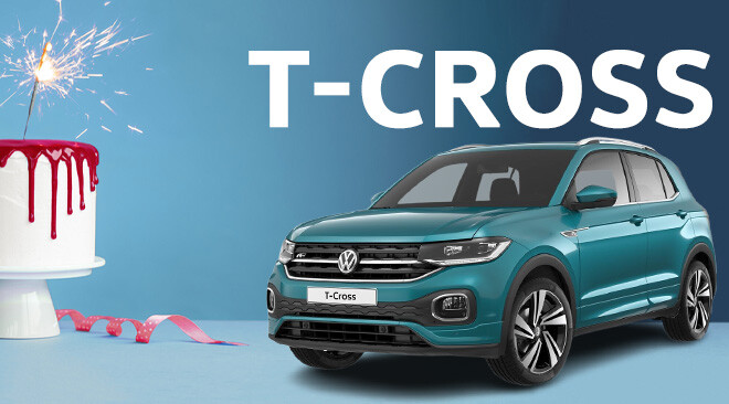 T-CROSS 75 jaar vw actie